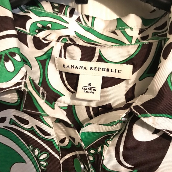 Banana Republic Button Down Shirt Dress - Picture 9 of 10